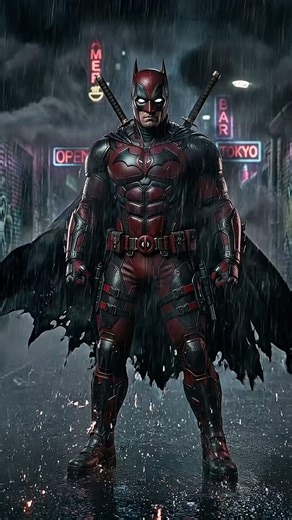 Batman + Deadpool is LITERALLY God Mode. Name him!🦇⚔️