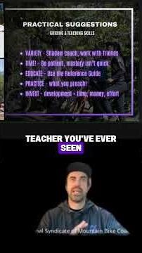 Here's a practical tip for your next course.