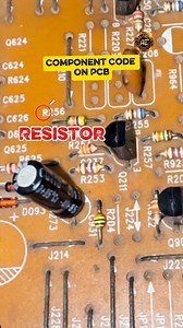 Component Code On Pcb. #alaminelectronicslab #tips #training #tranding #short #storefront #videograms #electronics #reelschallenge #viralreelschallenge | Alamin Elc