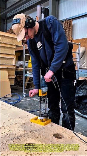 Fast & Accurate Wood Drilling Using Hole Saw Guide | Smart Woodworking Technique.