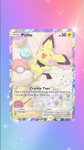 Pichu Full Art! Pokemon TCG Pocket