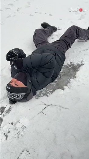 Slipping on Ice: A Hilarious Winter Adventure in Sweden || WooGlobe