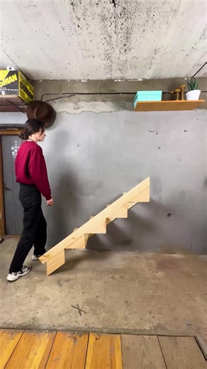 Easy DIY Foldable Stairs! | Innovative Panda