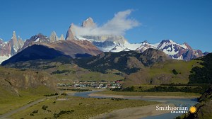 13K views · 467 reactions | In 1968, five friends came to Patagonia all the way from California, to climb the stone spire known as Mount Fitz Roy. One of the group was so inspired by the region, he founded an outdoor clothing company named after it, with a stylized silhouette of Mount Fitzroy as a logo. Aerial Argentina | Smithsonian Channel | Facebook