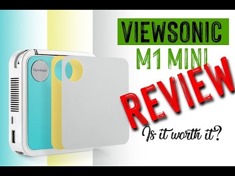 DON'T Buy a portable projector till you see this!! | Viewsonic M1 mini review