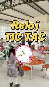 📢 Dinámica: El reloj tic-tac ⏰🎶Para formar grupos de manera divertida