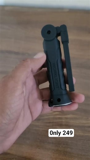 Rechargeable adjustable emergency LED light #viral #unboxing #emergencylight