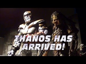 Age of Thanos: The Assault - Thanos VS Wolf Predator Stop Motion