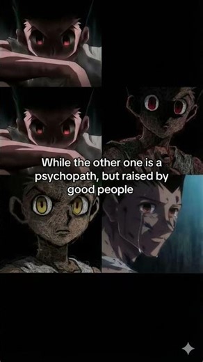 Killua x Gon is the best shonen “bestfriend” dynamic in anime/manga. #hunterxhunter #gon #killua