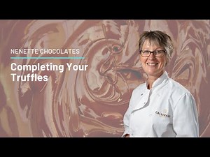 Completing Hand Made Chocolate Truffles | With Ganache