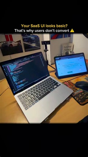Why Your SaaS Isn’t Converting (It’s Your UI) 👀 #Frontend #Startup