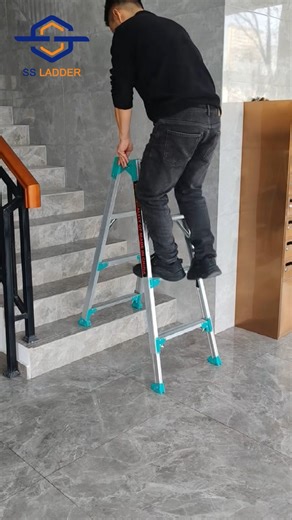 Shangshuo Ladder on Instagram: "🔧 Aluminum Multi-Function Ladder One ladder. Multiple solutions. ✔ Adjustable & multi-position design ✔ Strong aluminum alloy frame ✔ Anti-slip steps for extra safety ✔ Foldable for easy storage & transport Factory direct supply | OEM & ODM available 📲 WhatsApp: +86 19005163037 🌐 www.shangshuoladder.com #multifunctionladder #aluminumladder #foldingladder #ladderfactory #oemladder #b2bladder #constructiontools"