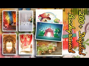 🔥 200+ Studio Backgrounds Pack + 1-Click Automatic Background Remover | Best Photo Editing Tool 2025
