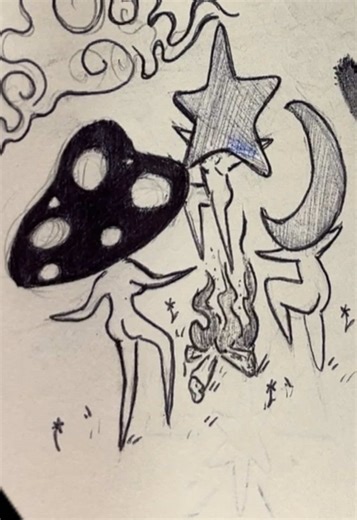 How it started #sketch#dancing#drawing#artwip#creatorsearchinsights