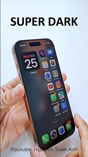 iOS 26.4 Super dark mode set up