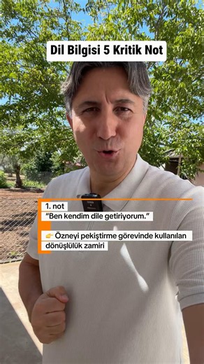 Grammar: 5 Critical Notes | KPSS, TYT, LGS Turkish