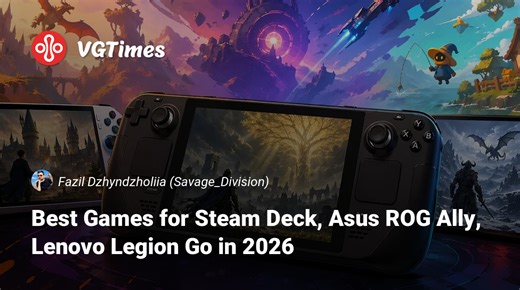 Best Games for Steam Deck, Asus ROG Ally, Lenovo Legion Go in 2026