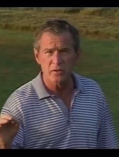 George Bush calls for an end to terrorism and then hits an iconic drive…straight down the middle! A great moment in American history. I hope they play the orginial clip in museums one day. #l#letsgogolfingd#djkhaledm#memed#djkhaledmemeg#georgebushg#golfg#golftokg#golfswinga#americap#politcsa#americanpoliticsamericanhistory