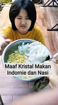 Sorry Kristal, We're Having Indomie and Rice for Now 😟