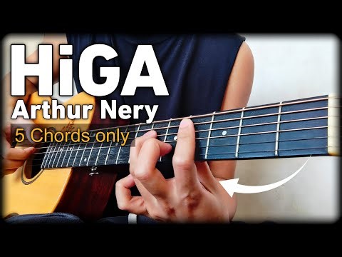 "Higa" by Arthur Nery Guitar Tutorial | 5 Chords Lang!