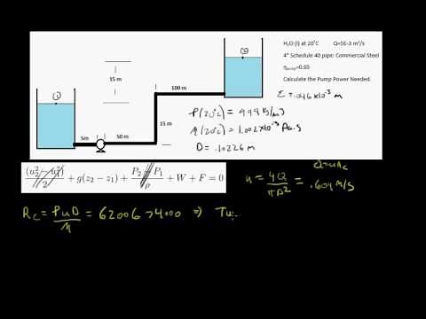 Pipe and Pumping Problem (Fluids 7)