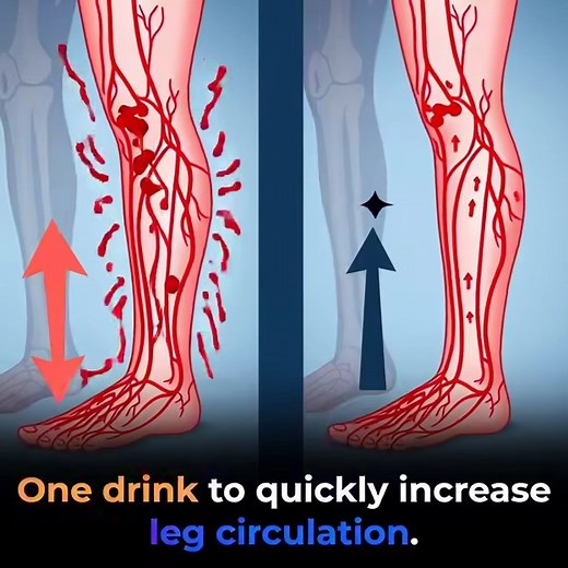 277K views · 394 reactions | Poor circulation can lead to swelling, heaviness, and painful walking — but this simple 3-ingredient drink can open blood vessels and improve flow fast. Here’s how to make it...1st | Feedy Healthy | Facebook