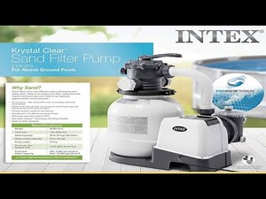 Intex Krystal Clear Sand Filter & Pump Review