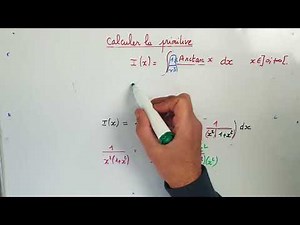 Calcul d'une intégrale avec l'intégration par parties : fonction arctan(x)
