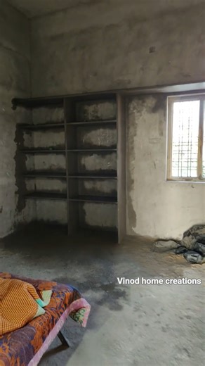 Bedroom Cement Cupboard Finishing | Low Budget Modern Design 🏠