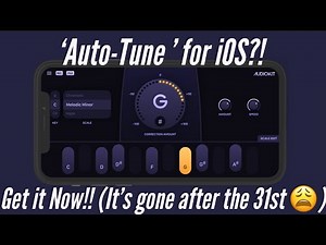 ‘Auto-Tune’ for iOS?!! IT’S BACK!!DOWNLOAD NOW!! AudioTune Review!