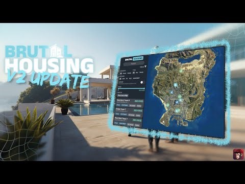 Fivem Housing System V2 Update [ESX & QBCore/QBOX] | Brutal Scripts