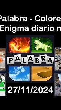 4 Fotos 1 Palabra - Colores y formas - 27/11/2024 - Solucion Enigma diario - noviembre de 2024