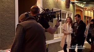 5.8K views · 813 reactions | Take a look behind the scenes at the Hallmark Movies & Mysteries Original Premiere "The Angel Tree," a touching holiday story about wishes and what it takes for them to come true, this Saturday at 10pm/9c. | Hallmark Mystery | Facebook