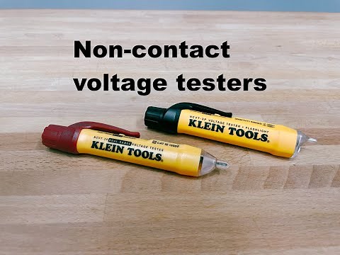 Klein tools non-contact voltage tester NVCT-2P NCVT-3P review