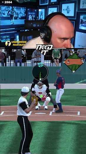 Virtual Baseball Game Features Engaging Animated Players