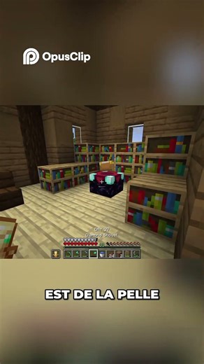 Minecraft Aventure Épique: Chance Incroyable et Enchantements! @B21z #shorts