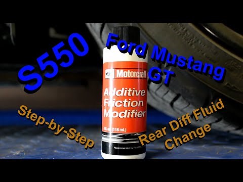 How To Change Ford Mustang Rear Differential Fluid Change Step-by-Step