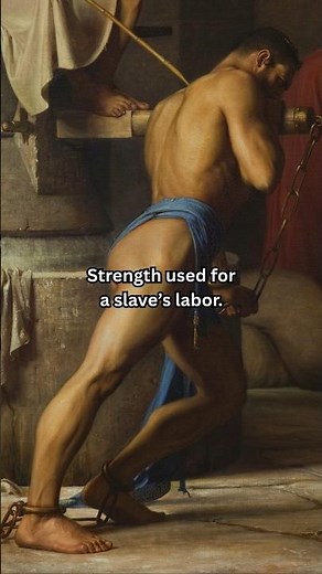 "Samson and the Philistines" (1863) by Carl Bloch #art #painting #history