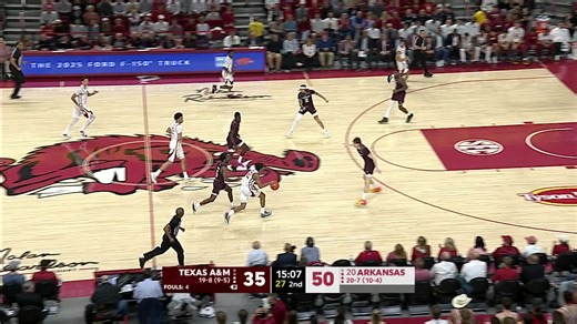 LEFTIE 🫴 | Arkansas Razorback Men's Basketball