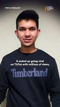 Krishiv Thakuria | Chegg.org Global Student Prize 2025 Top 10 Finalist