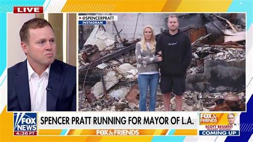 Spencer Pratt running for mayor of LA after losing home in wildfire