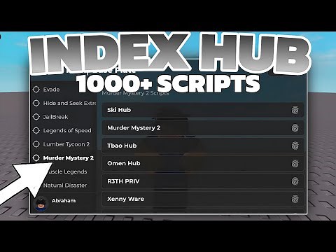 [SUPER OP] Index Hub 1000+ SCRIPTS For All Games | DIRECT LINK!