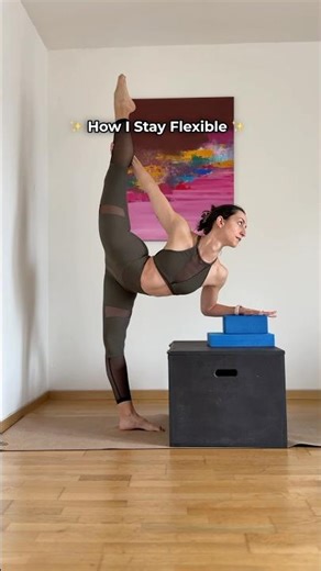 How I stay FLEXIBLE ✨🙌🏼 #splitstraining #flexibilitytraining