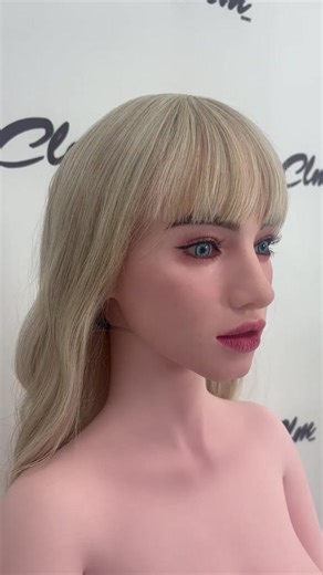 Realistic dolls with blonde hair and blue eyes#climaxdoll #lovedoll #siliconedoll