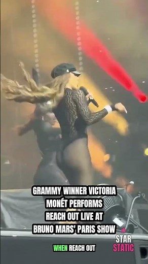 👀 WATCH: Victoria Monét Performs "Reach Out" Live at Bruno Mars' Paris Show