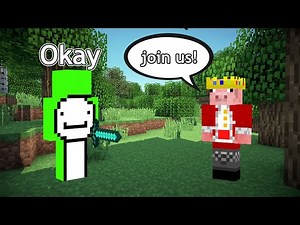 technoblade convince dream to join his team on dream smp