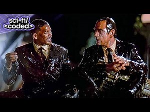 men in black (1997) - agent k gets eaten by the bug