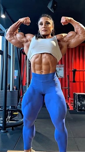 Strong Every Day 💪🔥#ai #fmg #femalemusclegrowth