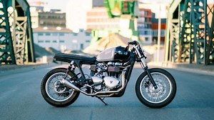 AMP Motorcycles Custom Triumph Thruxton Street Tracker