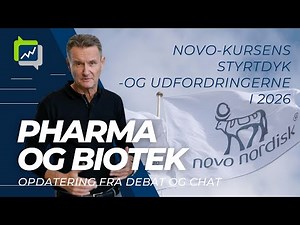 Novo-kursens styrtdyk - og udfordringerne i 2026